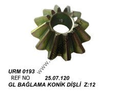 L Bağlama Konik Dişli Z:12 Ür.No:0193