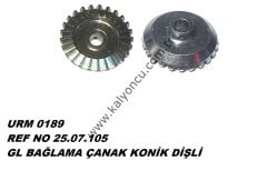 L Bağlama Çanak Konik Dişli Ür.No:0189