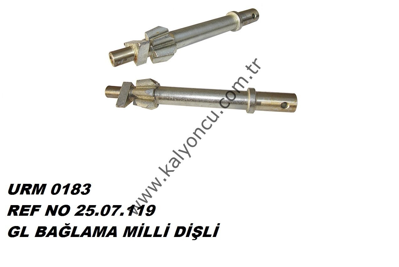 L Bağlama Milli Dişli Ür.No:0183