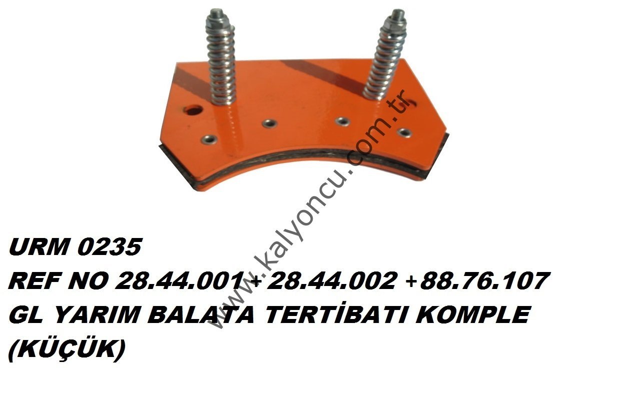 YARIM BALATA TERTİBATI KOMPLE KÜÇÜK *5190*