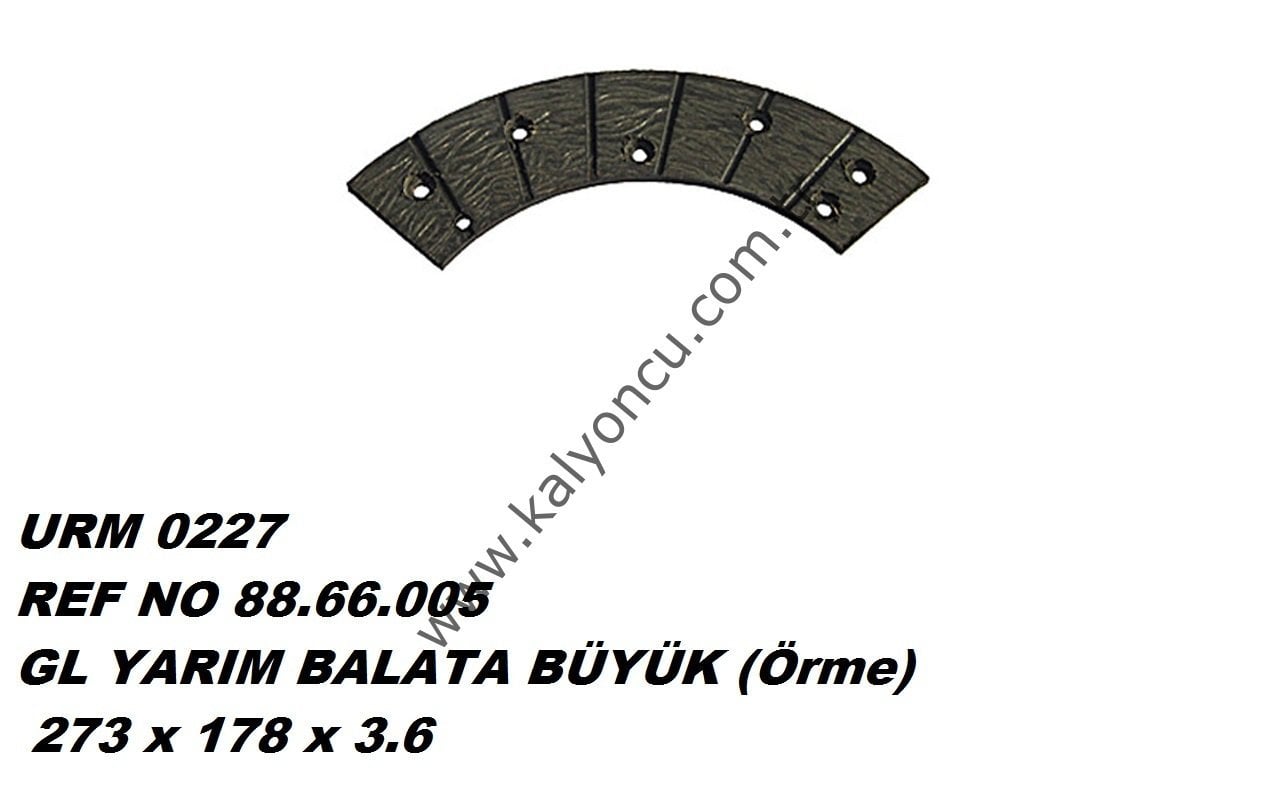 YARIM BALATA BÜYÜK *5190*