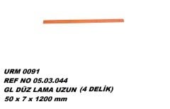 DÜZ LAMA UZUN 50x7x1200 mm (4 DELİK) *5190*