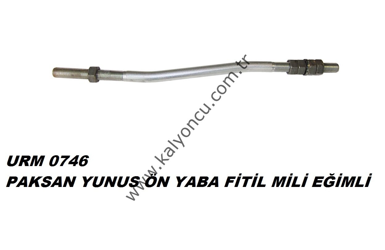 ÖN YABA FİTİL MİLİ EĞİMLİ YUNUS *PAKSAN*