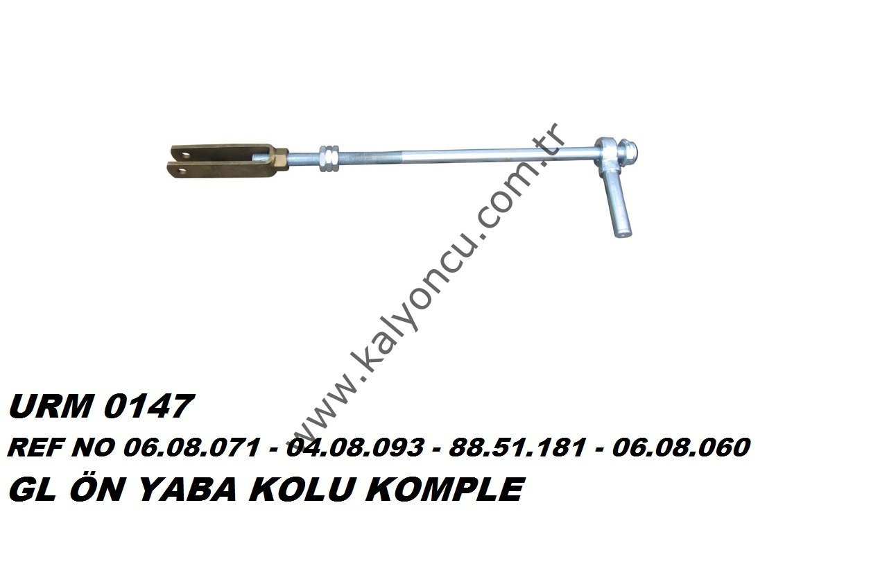 L Ön Yaba Yaylı Kol Komple Ür.No:0147