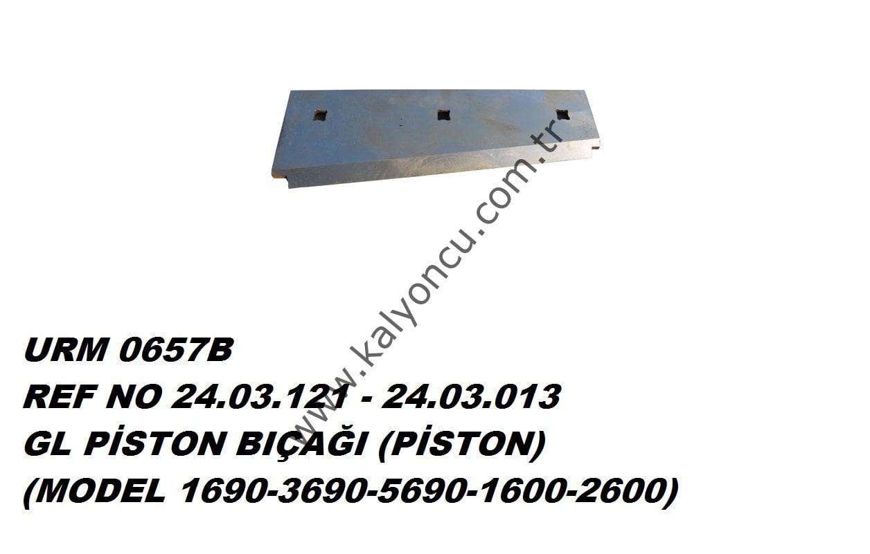 L 5690 Piston Bıçağı (Piston) Ür.No:0657B