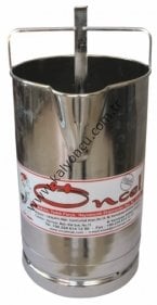 SÜT ÖLÇER-PASLANMAZ-20 LT