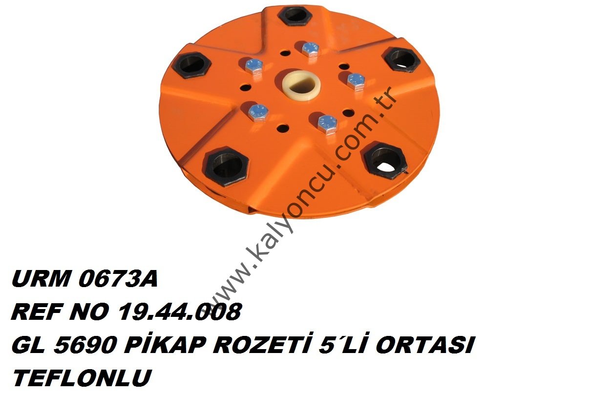 ROZET KOMPLE 5 li ORTA (TEFLON BURÇLU) *5190*