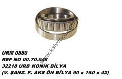 32218 İTHL KONİK BİLYA (V.A.ŞN.F.AKS ÖN) 90x160x42 Ür.No:0880