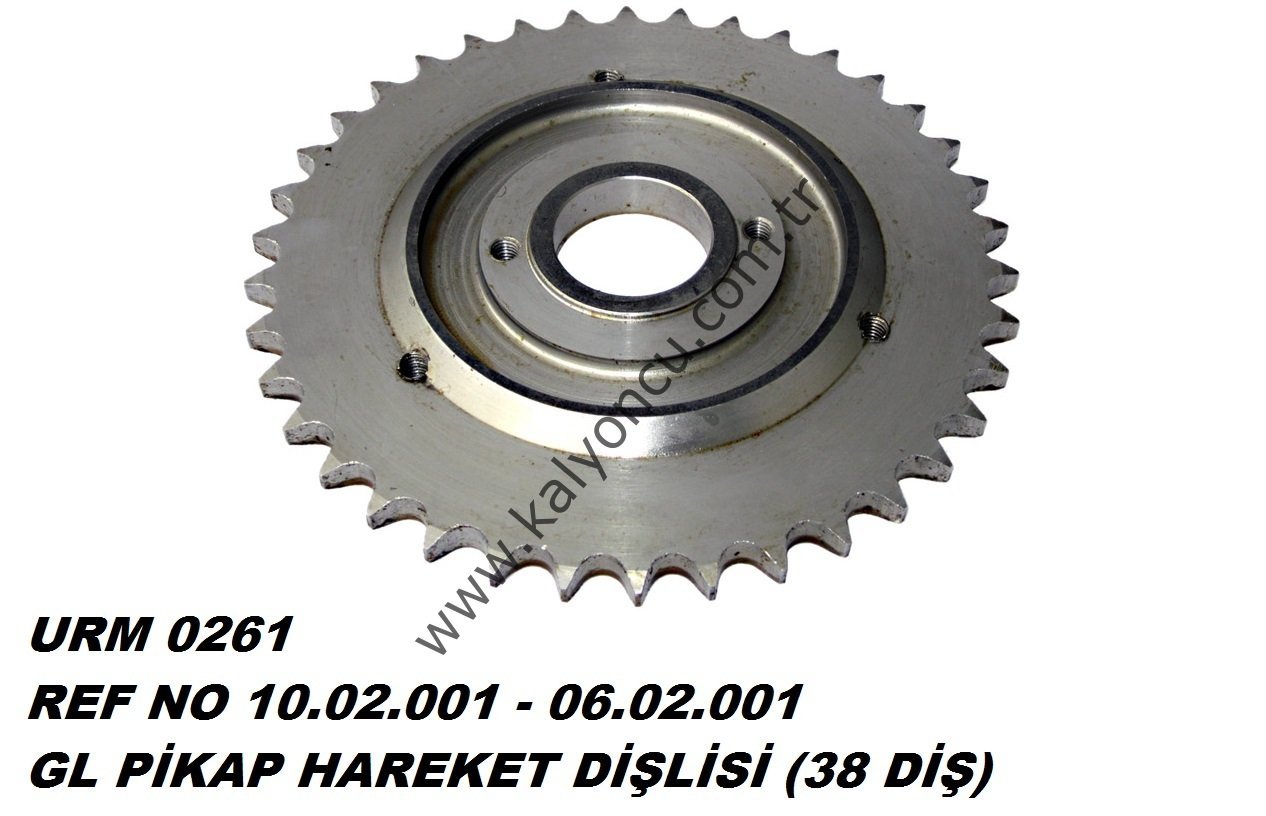 PİKAP HAREKET DİŞLİSİ (38 Diş) *5190*