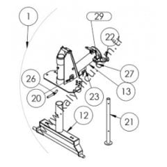 YAN KİLİT LAMASI  GRY-22