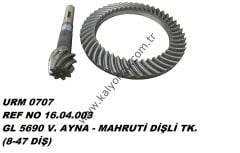 L 5690 Volant Ayna Mahruti Dişli Takımı (8 - 47 Diş) Ür.No:0707
