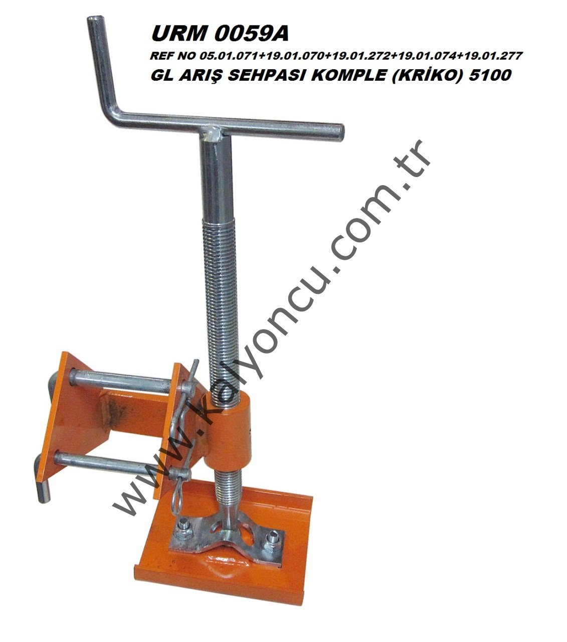 L Arış Sehpası (Komple) Kriko (Orijinal) Ür.No:0059A