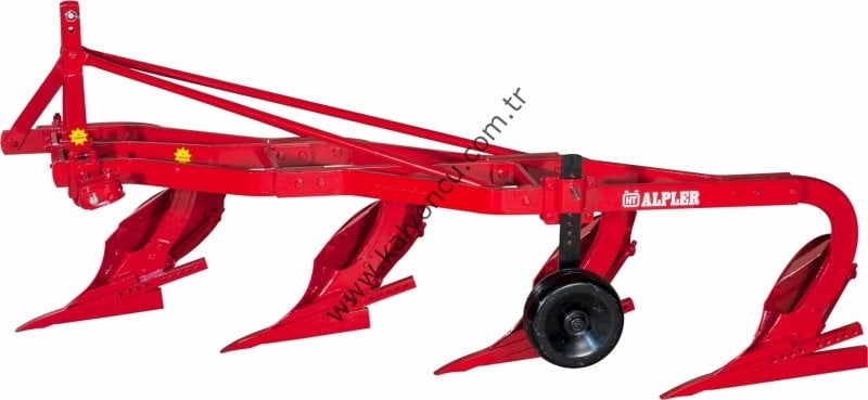 Alpler KP14 - 4 lü Kamalı Pulluk 14 numara