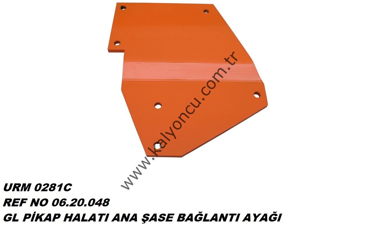 L Pikap Halat Tertibatı Ana Şase Bağlantı Ayağı Ür.No:0281c
