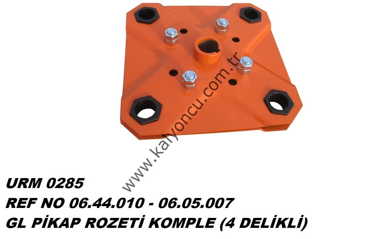 ROZET KOMPLE 4'LÜ KAMALI *5190*