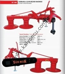 Sürmak ST 145 - Tamburlu Çayır Biçme Makinası