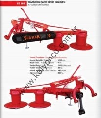 Sürmak ST 165 - Tamburlu Çayır Biçme Makinası