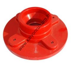 Flanşlı Top Döküm (4 Delikli) GDMY-23 - Tamburlu Çayır Biçme