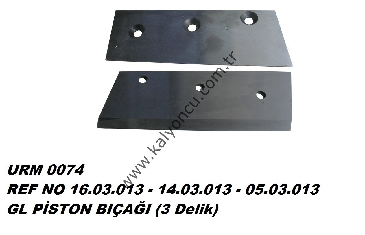 PİSTON BIÇAĞI (3 Delik) *5190*