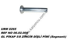 PİKAP 5/8 ZİNCİR DİŞLİ PİMİ (Sekmanlı) *5190*