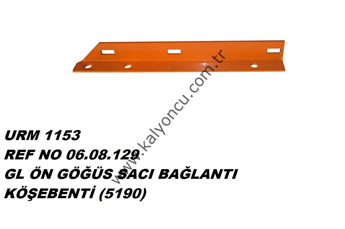 L Saç Parça OrijinalNo:06.08.129 Ür.No:1153