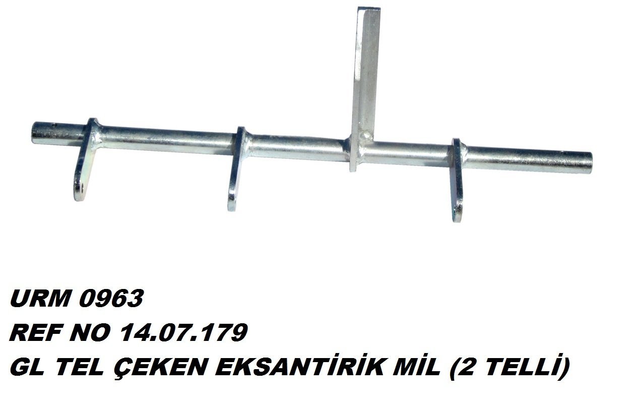 L Tel Çeken Eksantirik Mil (İki Telli) Ür.No 0963