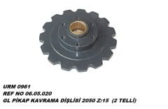 L Pikap Kavrama Dişlisi 2050 Z:15 (İki Telli) Ür.No:0961