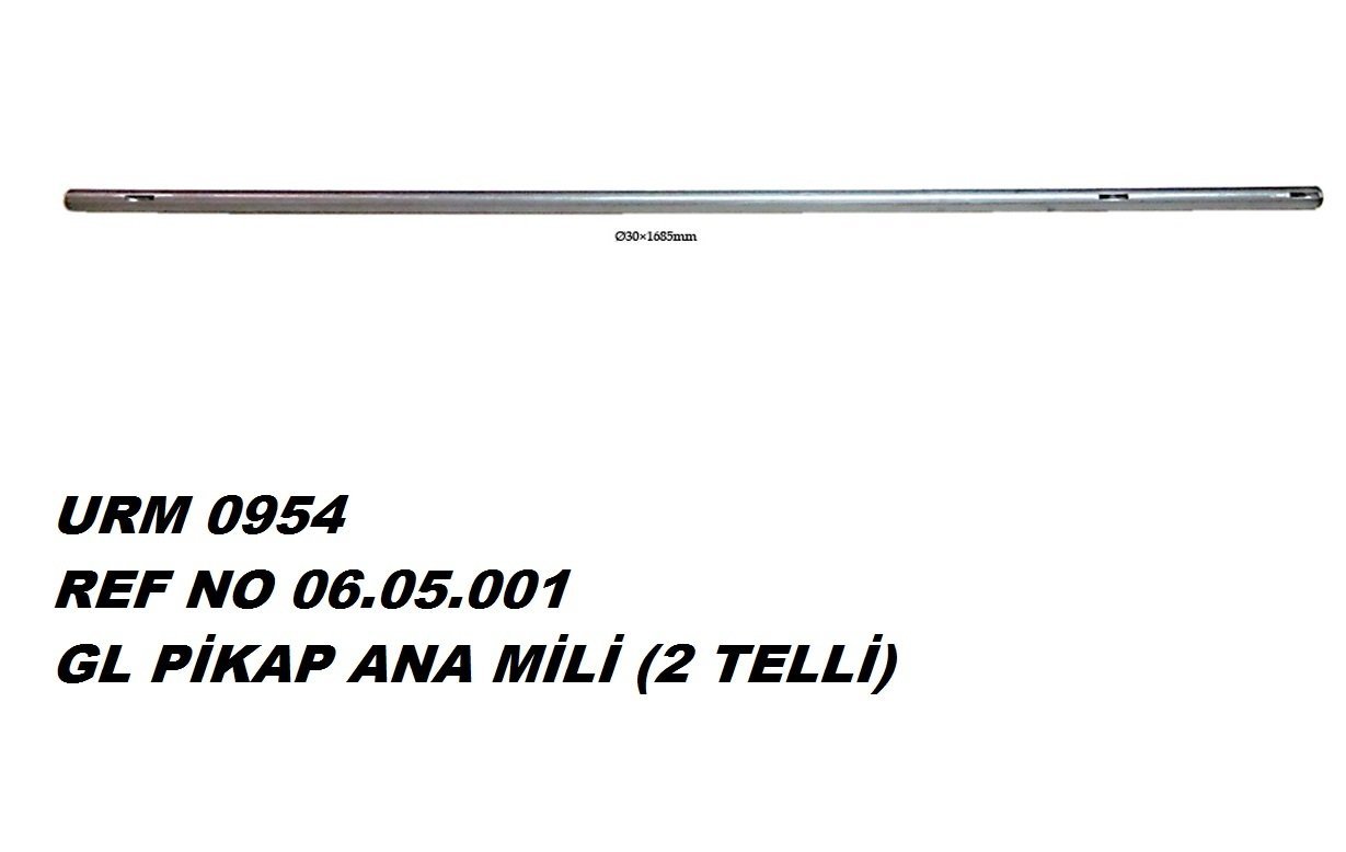 L Pikap Ana Mili (İki Telli) Ür.No:0954