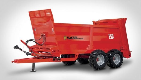Katı Gübre Dağıtma Römorku - T20- 20 TON