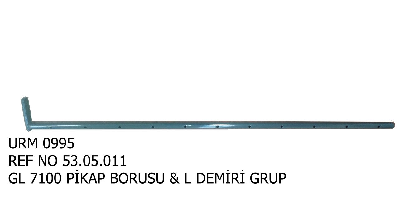 L 7100 Pikap Borusu ve L Demiri Komple Ür.No:0995