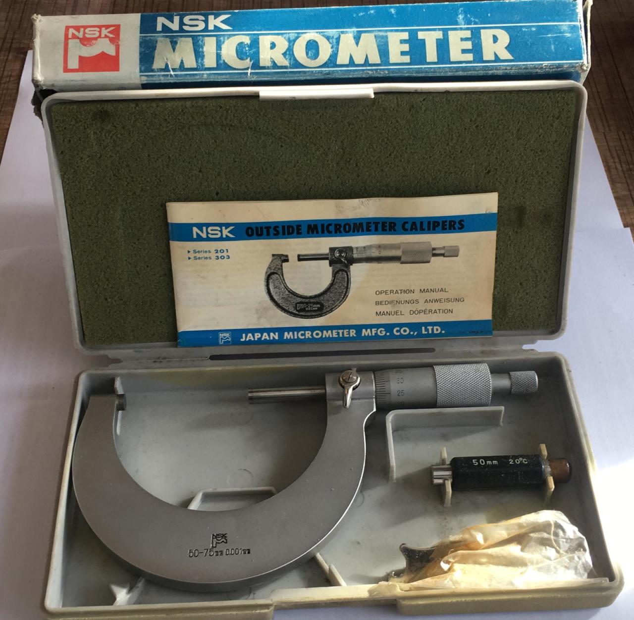 Nsk Mikrometre 75mm-100mm 0,001'' Made in Japan