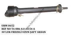 L 30′luk Frezeli Uzun Şaft (Aksan) Ür.No:0652