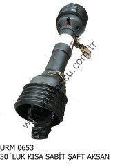 L 30′luk Kısa Sabit Şaft (Aksan) Ür.No:0653