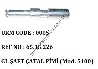 L Şaft Çatal Pimi (e.m) Ür.No:0005