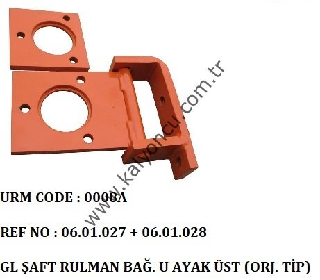 L Şaft Rulman Bağlantı Yatağı Y.M. Ür.No:0008A