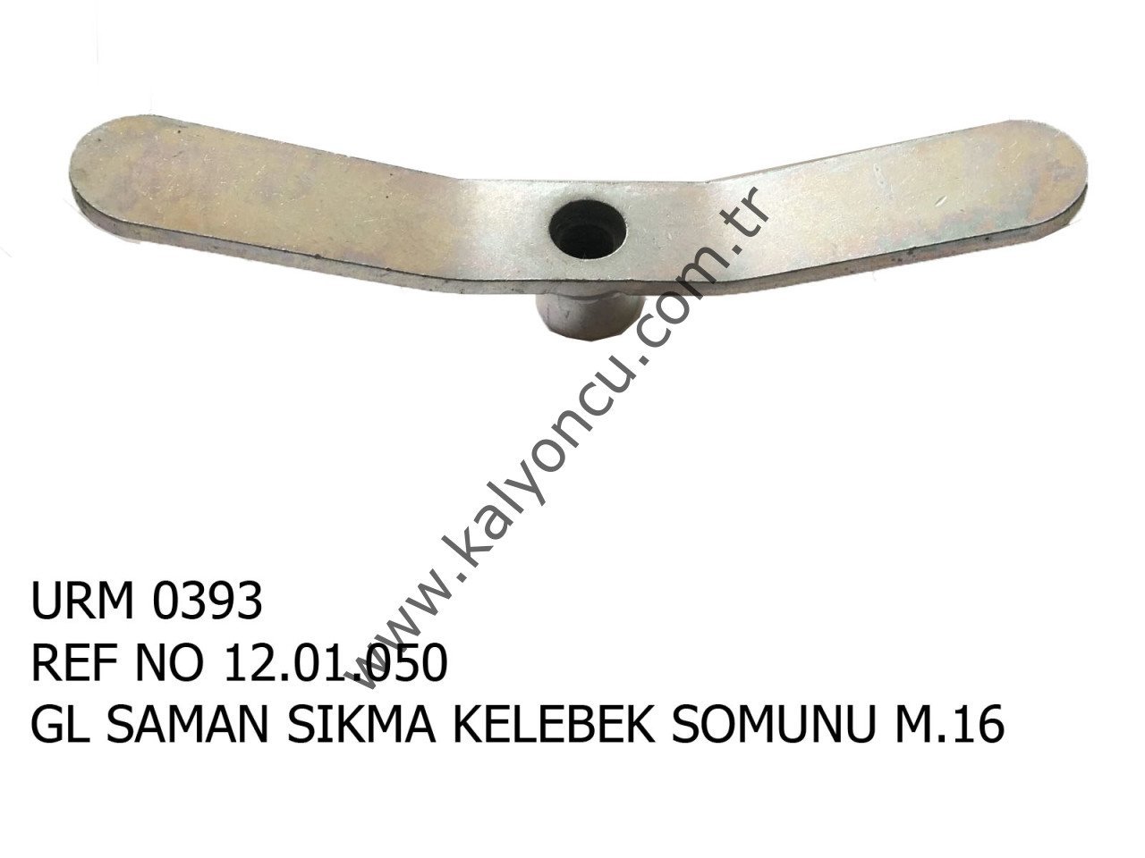 L Saman Sıkma Kelebek Somunu M16 Ür.No:0393