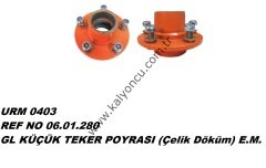 L 5190 Küçük Teker Poryası (Çelik Döküm) Ür.No:0403