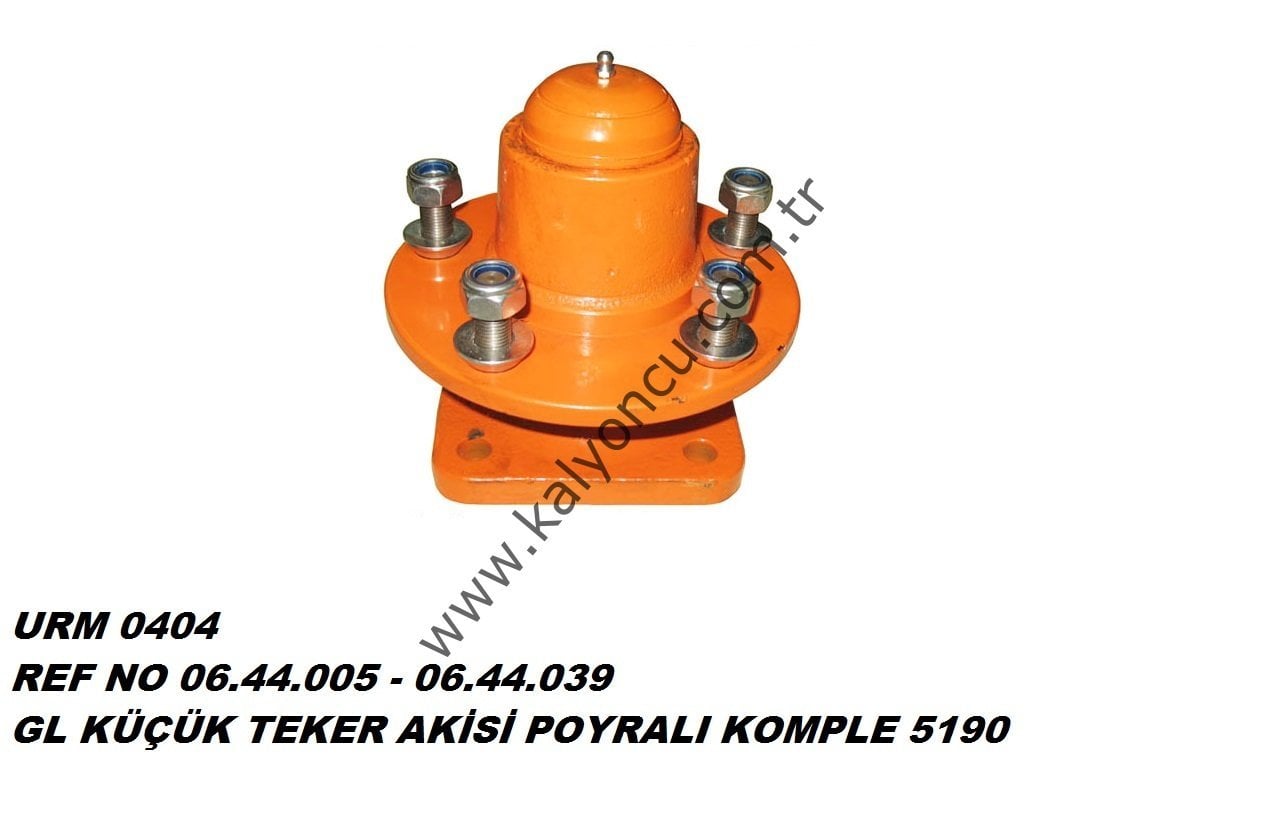 KÜÇÜK TEKER AKİSİ PORYALI KOMPLE *5190*