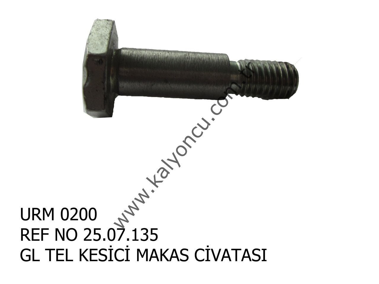 L Tel Kesici Makas Civatası Ür.No:0200