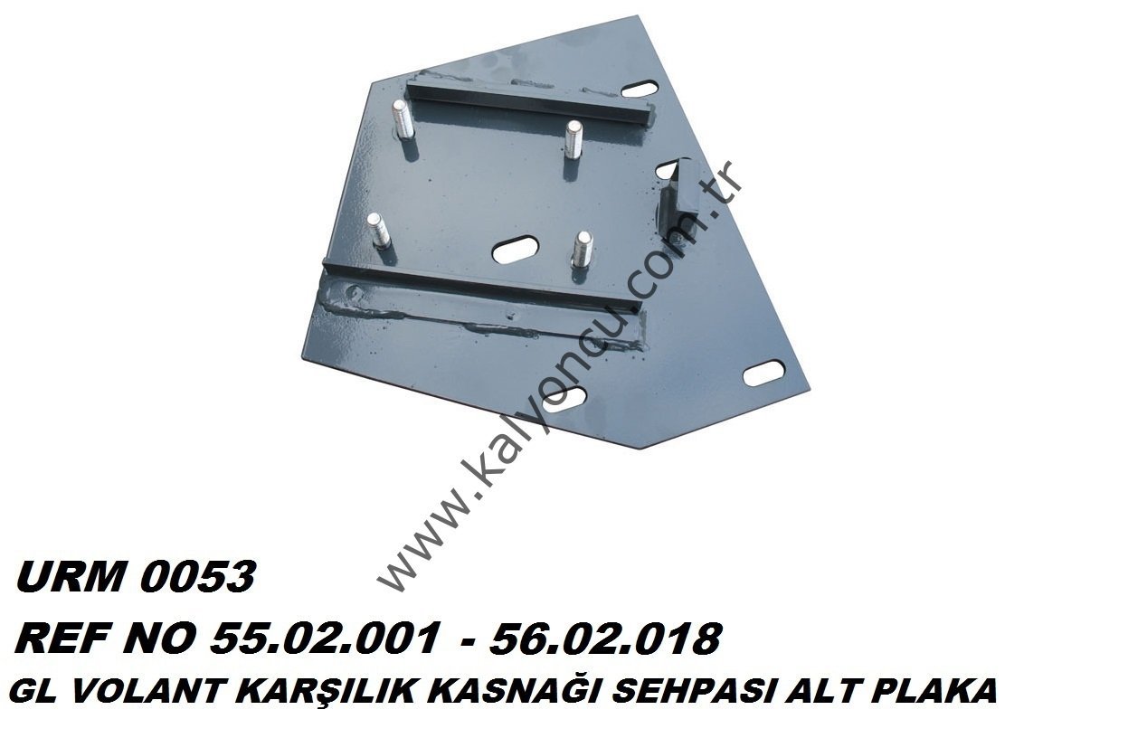 VOLAN KARŞILIK KAS.SEHPASI ALT PLAKA *5190*