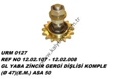 L Yaba Zincir Gergi Dişlisi Komple (e.m) 5 / 8 Ür.No:0127