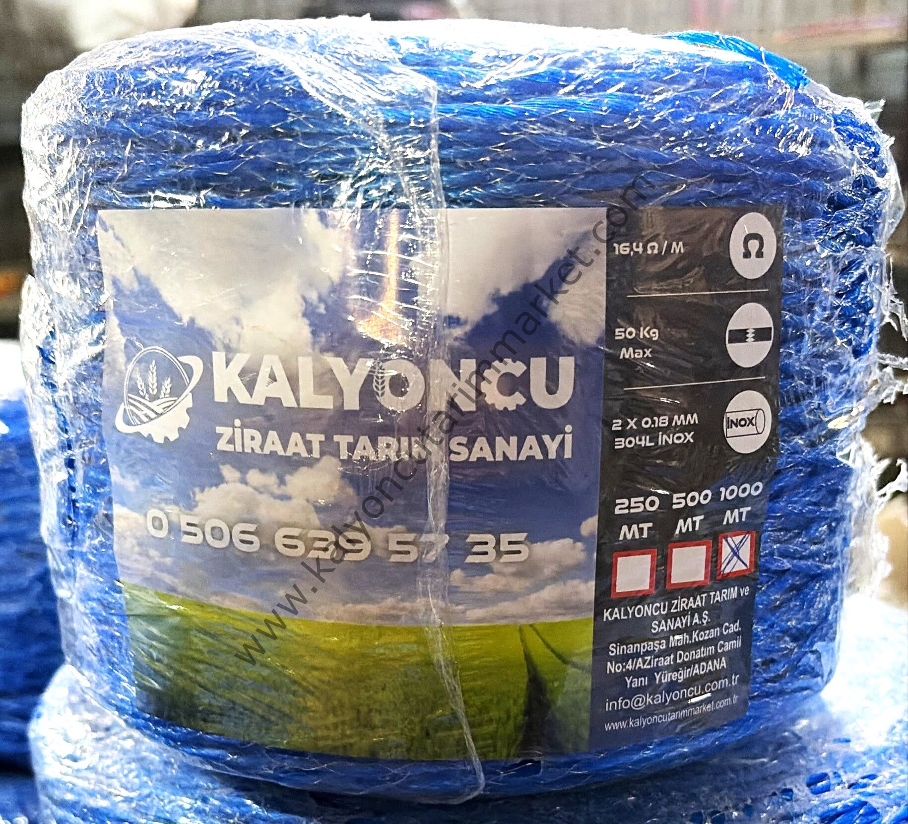 Elektrikli Çit Teli 1000m