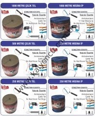 Elektrikli Çit Teli 250m