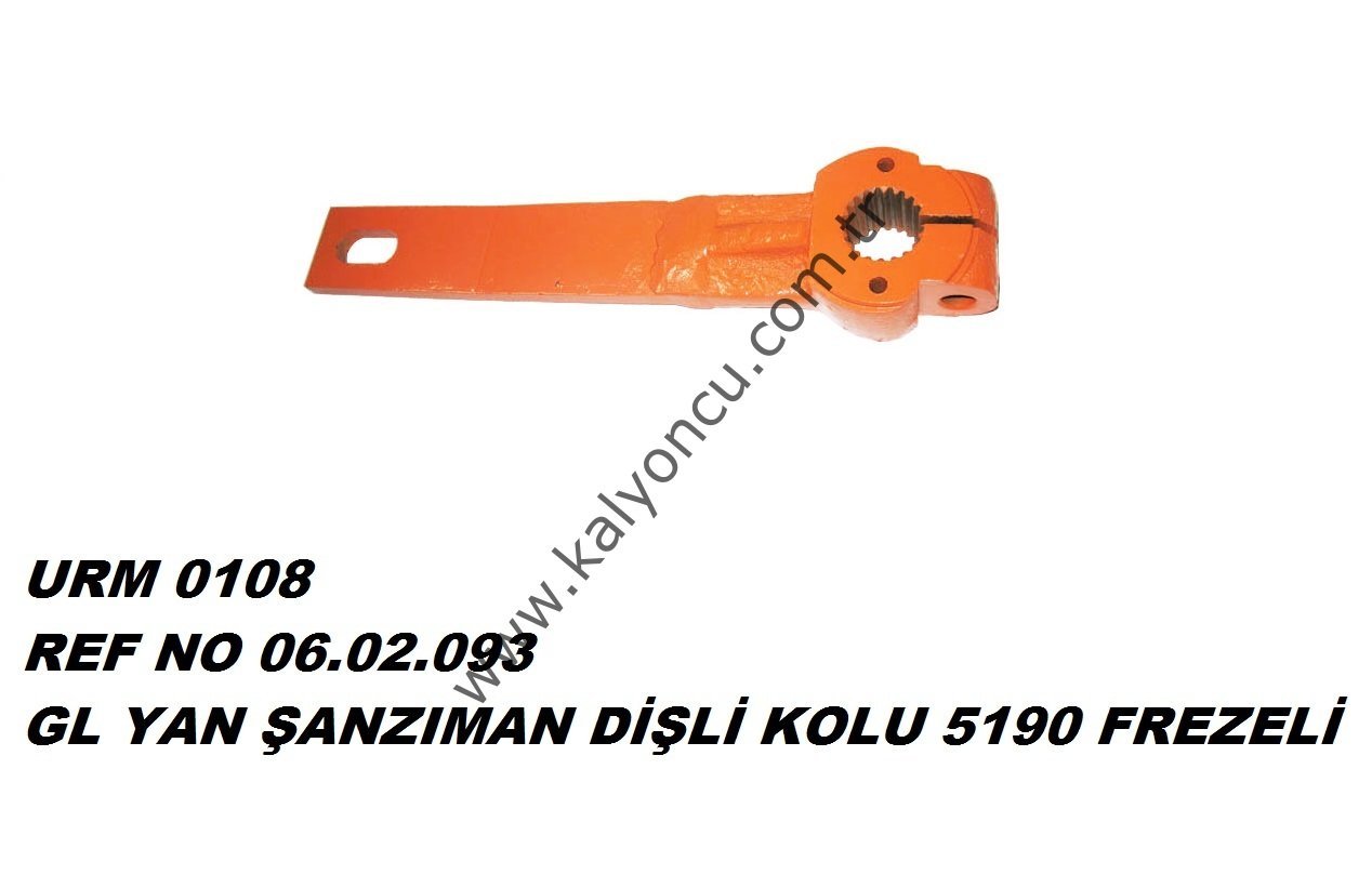 YAN ŞANZIMAN DİŞLİ KOLU FREZELİ *5190*