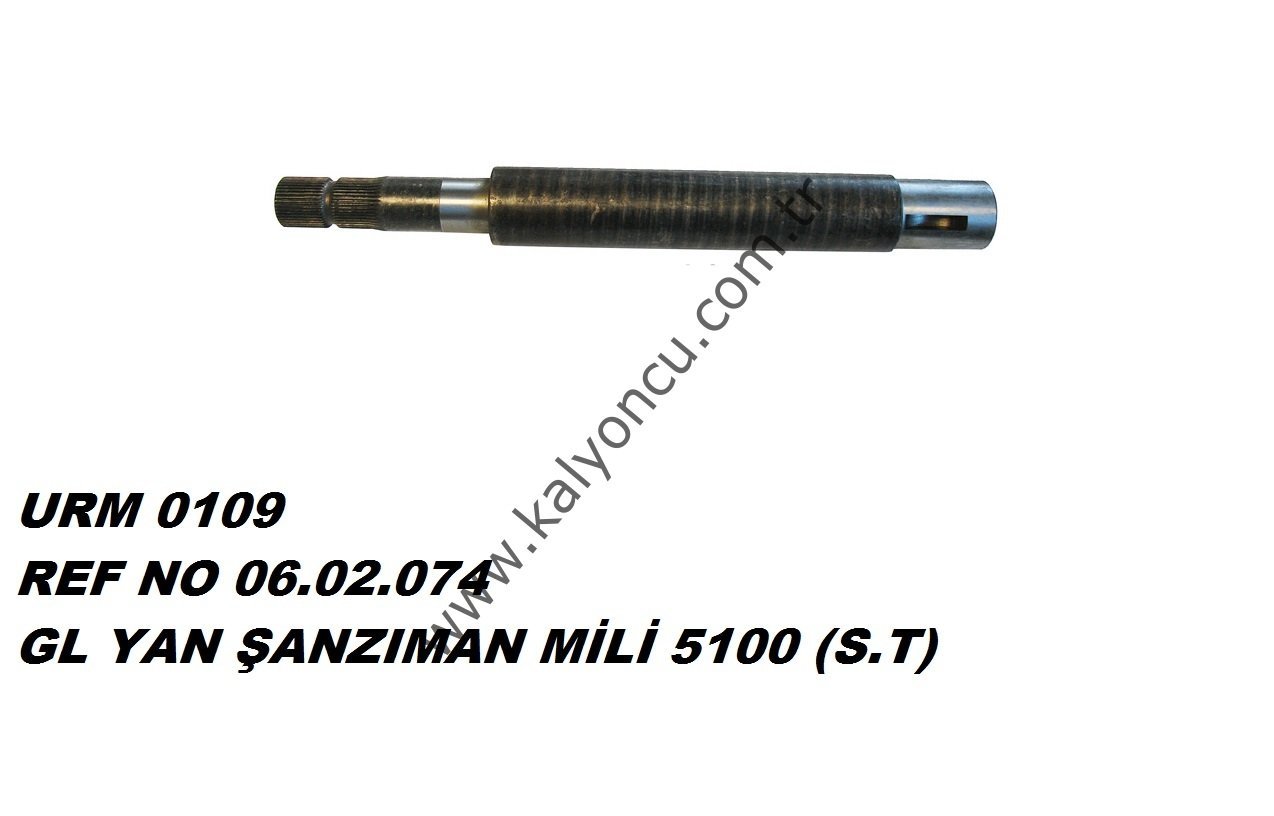 L Yan Şanzıman Mili 5100 (s.t.) Ür.No:0109