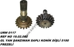 YAN ŞANZIMAN SAPLI KONİK DİŞLİ FREZELİ *5190*