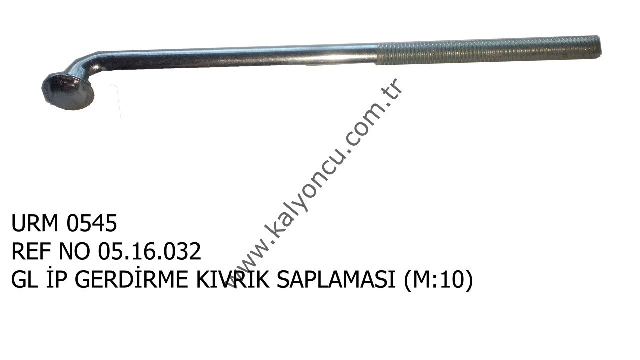 İP GERDİRME KIVRIK SAPLAMASI M10 *5190*