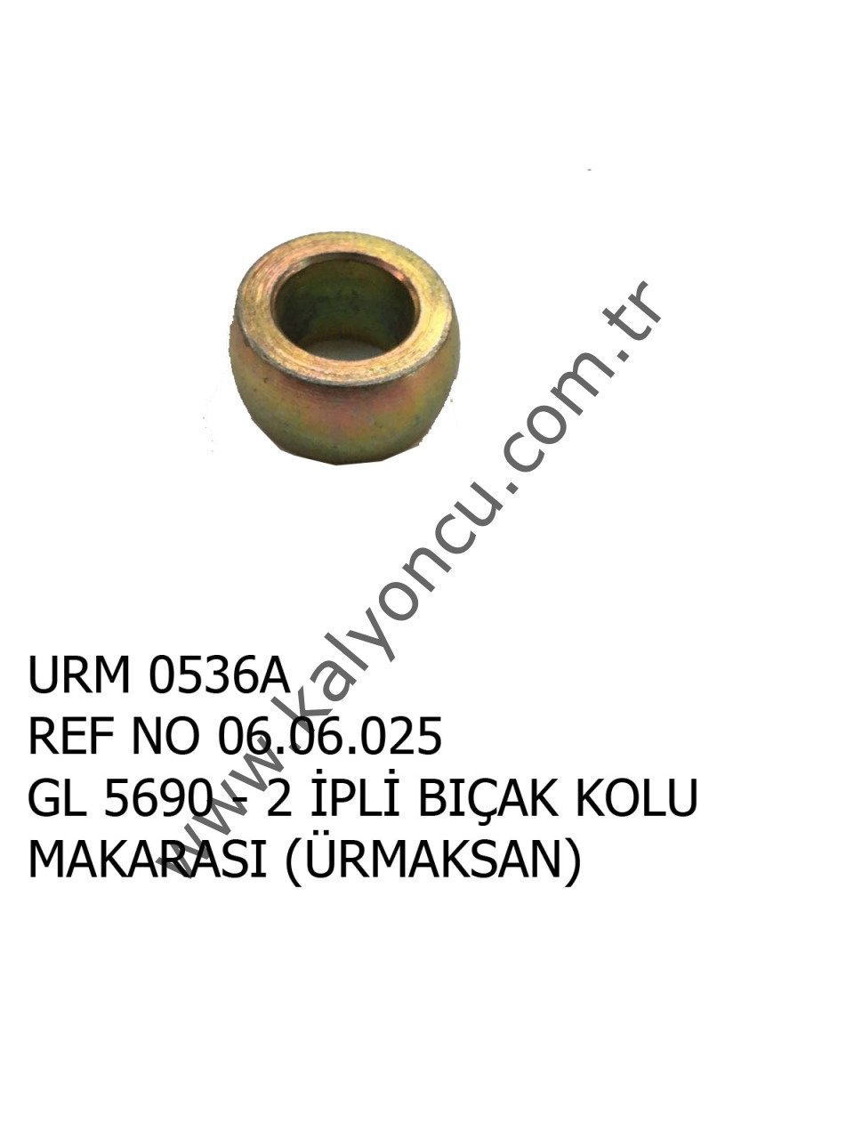 L İpli Bıçak Kolu Makarası (İki İpli) Ür.No:0536a