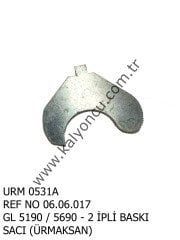L İpli Baskı Sacı (İki İpli) Ür.No:0531a