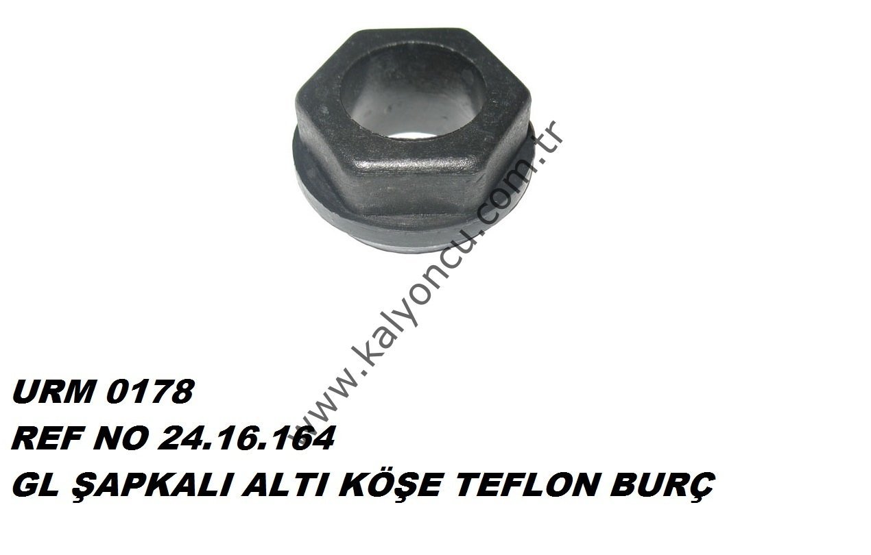 ŞAPKALI ALTI KÖŞE TEFLON BURÇ *5190*